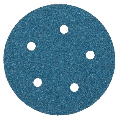 3M Hookit Blue Abrasive Disc 36500, 40E, 5 in (125 mm), Dust-Free