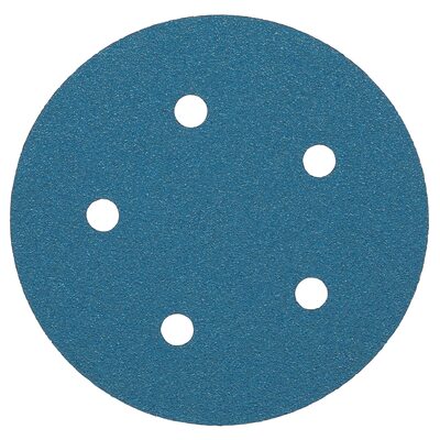 3M Hookit Blue Abrasive Disc 36501, 80E, 5 in (125 mm), Dust-Free