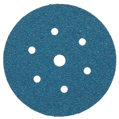 3M Hookit Blue Abrasive Disc 36510, 36E, 6 in (150 mm), Dust-Free