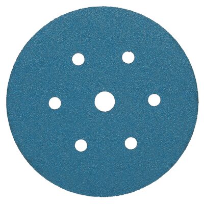 3M Hookit Blue Abrasive Disc 36521, 80E, 6 in (150 mm), Dust-Free