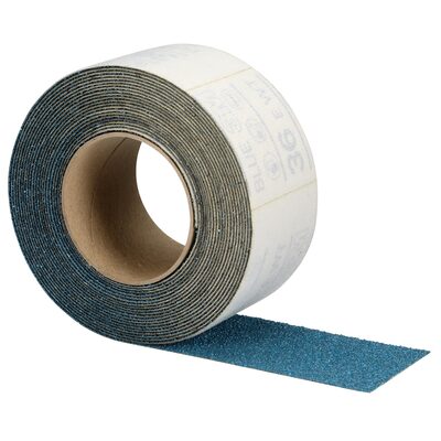 3M Hookit Blue Sheet Roll 37450, 36E, 2-3/4 in x 8.7 yd (70 mm x 8 m)