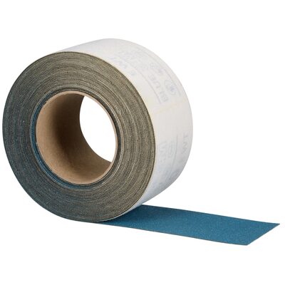 3M Hookit Blue Sheet Roll 37451, 40E, 2-3/4 in x 8.7 yd (70 mm x 8 m)