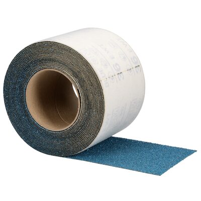 3M Hookit Blue Sheet Roll 37453, 36E, 4-1/2 in x 8.7 yd (115 mm x 8 m)