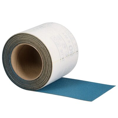 3M Hookit Blue Sheet Roll 37455, 80E, 4-1/2 in x 8.7 yd (115 mm x 8 m)