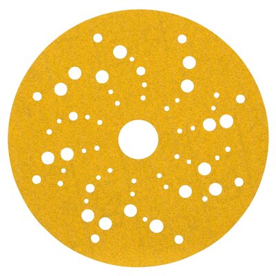 3M Hookit Gold Abrasive Disc 53021, 120, 5 in (125mm), Dust-Free