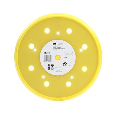 3M Hookit Abrasive Disc Pad 05781, Dust Free, 8 in