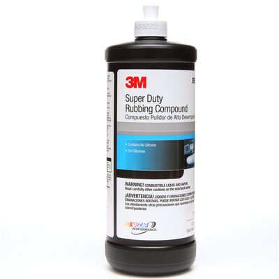 3M Super Duty Rubbing Compound, 05954, 1 qt (32 fl oz/946 mL)