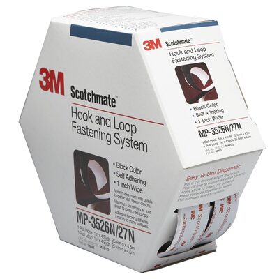 3M 1"X4.9YDS SCOTCHMATE HOOK & LOOP/ROLL