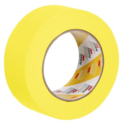 3M Automotive Yellow Masking Tape 388N, 06656, 48 mm x 55 m