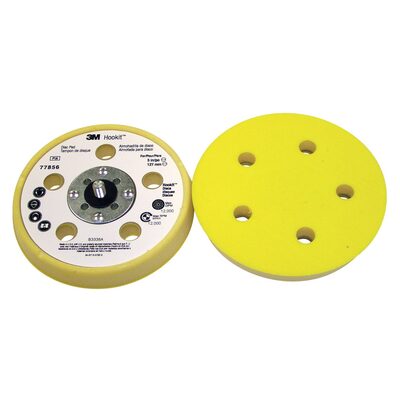 3M Hookit D/F Low Profile Finishing Disc Pad 77856, 5 in x 11/16 in 5/16-24 External