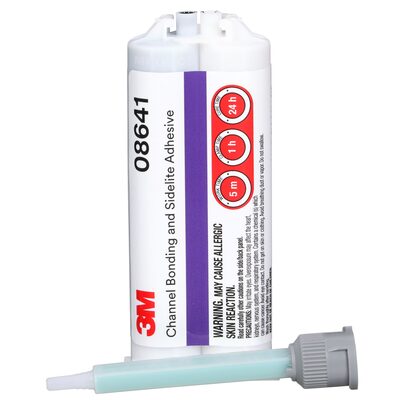 3M Channel Bonding and Sidelite Adhesive 08641, 47.3 mL Cartridge