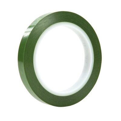 3M Polyester Tape 8992, Green, 1/2 in x 72 yd, 3.2 mil