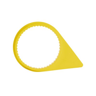 Checkpoint Checkpoint Wheel Nut Indicator - Yellow 27 mm (Bag of 100 Pcs)