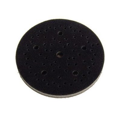 Mirka Abrasives 9155 Grip Faced Interface Pad, 5 in Dia x 3/8 in THK, Hook and Loop Attachment