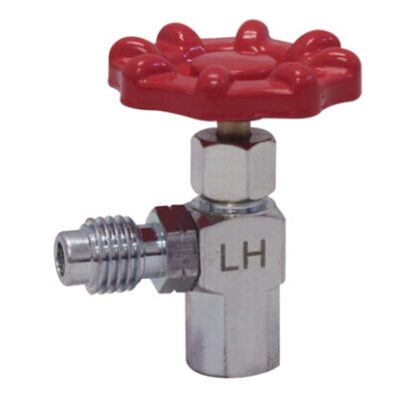 Mastercool R1234yf depressor style can tap valve