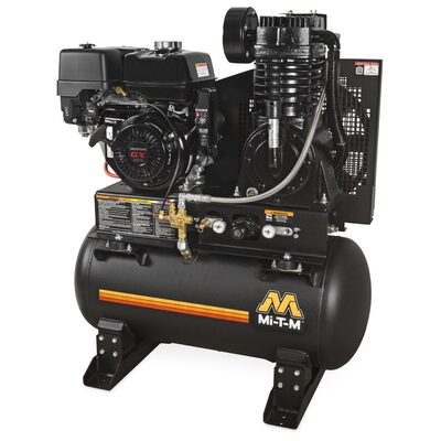 Mi-T-M 30-Gallon Two Stage Gasoline Air Compressor