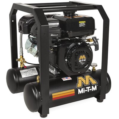 Mi-T-M 5&hyphen;Gallon Single Stage Gasoline Air Compressor - AM1&hyphen;HM04&hyphen;05M