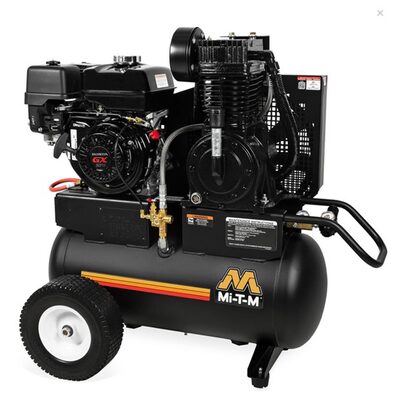 Mi-t-M Air Compressor 20 Gallon 270cc Honda Gas