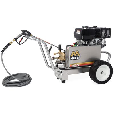 Mi-T-M CBA Aluminum Series Gasoline Belt Drive Pressure Washer - CBA-3504-1MAH