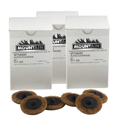 Mountain 3-PACK Disc Surface Prep 2in Course 25/box