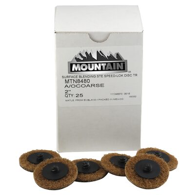 Mountain DISC SURFACE PREP 2IN COURSE 25BOX