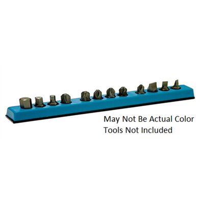 Mechanic's Time Savers 12 Pc Bit Holder Green