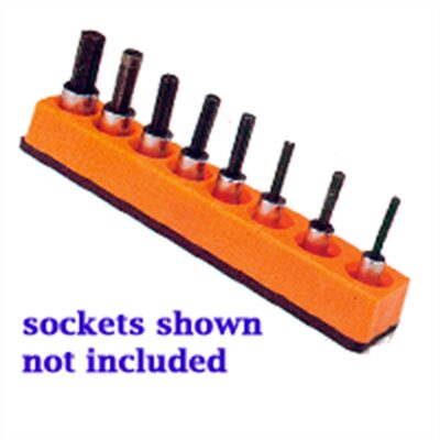 Mechanic's Time Savers SOC HOL 3/8U MAG ORANGE SOLAR