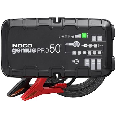 NOCO Company GENIUSPRO50 6V/12V/24V 50-Amp Smart Battery Charger
