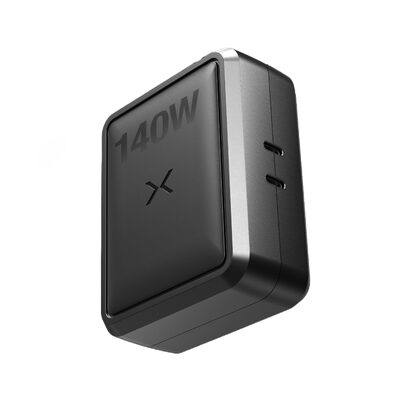 NOCO Company XGrid X140 140W USB-C 2-Port Charger with GaN Fast Charging - Black