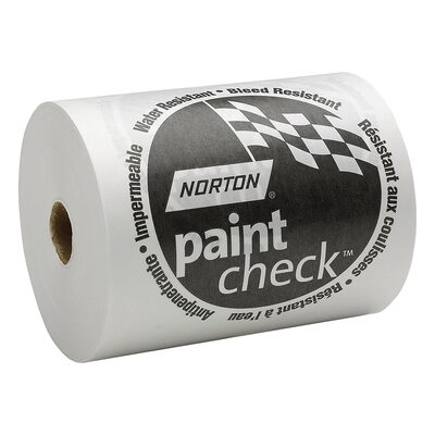 Norton Abrasives 6" x 750' White Polycoated Masking Paper