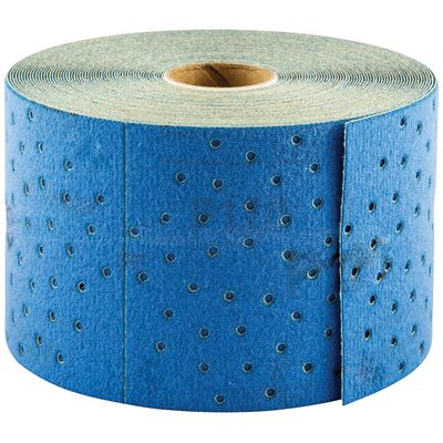 Norton Dryice Multi-Air Cyclonic 06122 A975 Series NorGrip Sheet Roll, 2-3/4 in W x 13 yd L, P400 Grit