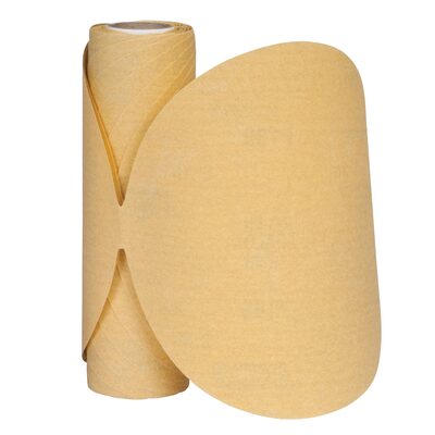 Norton Gold Reserve 83806 A296 Series Sanding Disc Roll, 5 in, P80 Grit, Aluminum Oxide, PSA Attachment
