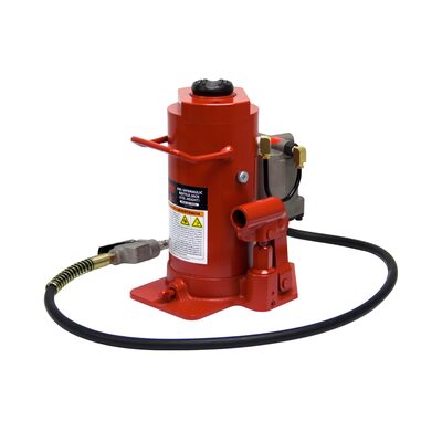 Norco Lifting Equipment 12 Ton Capacity Standard Height Air Operated Hydraulic Bottle Jack