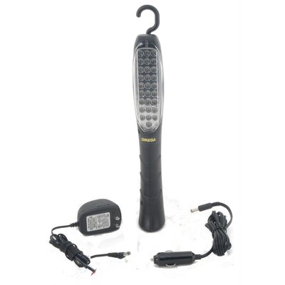Omega CORDLESS RECHARGEABLE 28 LED WORK LIGHT W/120V AC