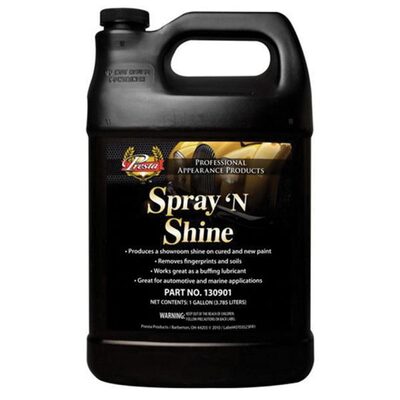 Presta Spray 'N Shine 130901 Wax, 1 gal Can, Pink