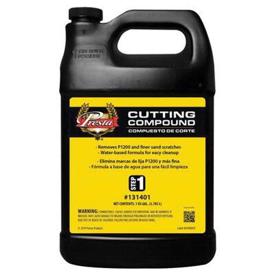 Presta 131401 Cutting Compound, 1 gal Can, White