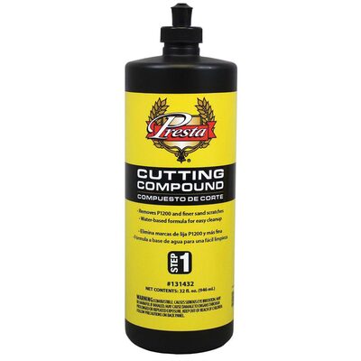 Presta 131432 Cutting Compound, 32 oz Bottle, White