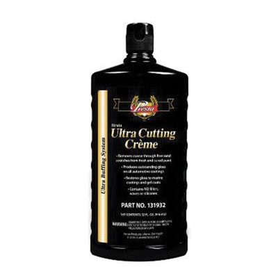 Presta Strata 131932 Ultra Cutting Creme, 32 oz Bottle, Yellow