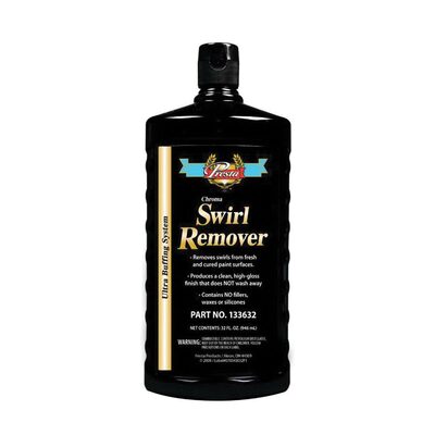 Presta Chroma 133632 Swirl Remover, 32 oz Bottle, Blue