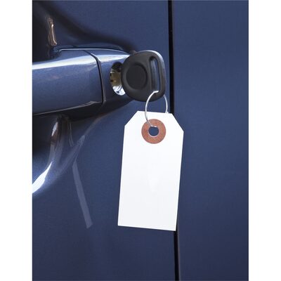 Petoskey Plastics Paper Key Tag w/ Metal Ring 1000/Box