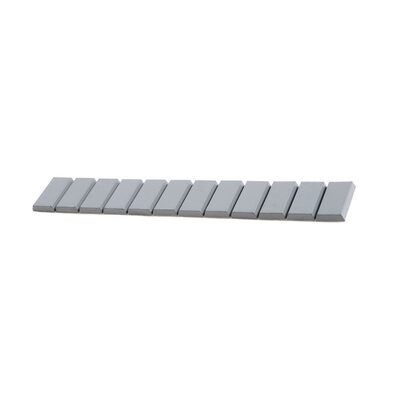 Plombco Value Line steel adhesive weights, 0.5 oz segments coated in 15 lb roll with standard adh