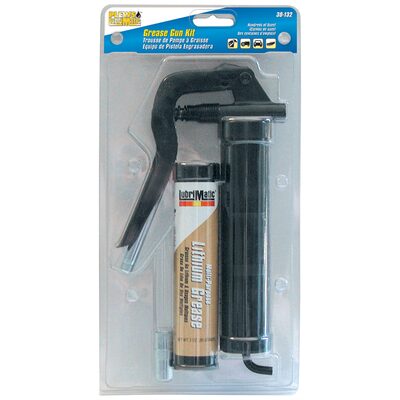 Plews Edelmann GREASE GUN KIT PISTOL W- 3-1/2IN. EXT & 3OZ CART
