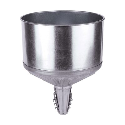 Plews Edelmann FUNNEL METAL W/SCREEN 8QT 10" DIAMETER