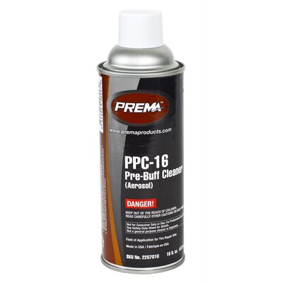 PREMA Pre-Buff Cleaner, Aerosol (Flammable) 16 fl. oz. Spray Can 12 Count