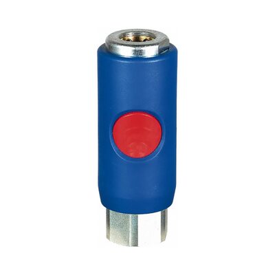 Prevost 1/2 Inch Female NPT URC 08 Automotive Truflate 3/8 Inch Composite Body Quick Safety Coupler for Compressed Air