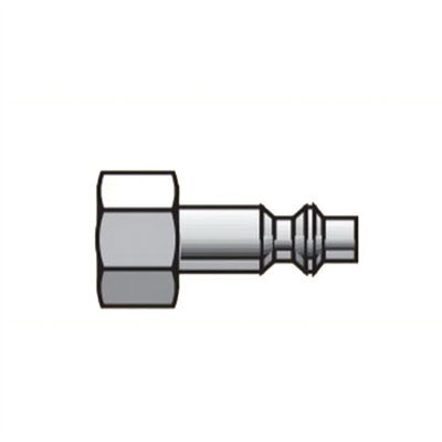 RBL Products Cock 'n Lock 612 Euro-Style/M-Style Ported Plug, 1/4 in, FNPT
