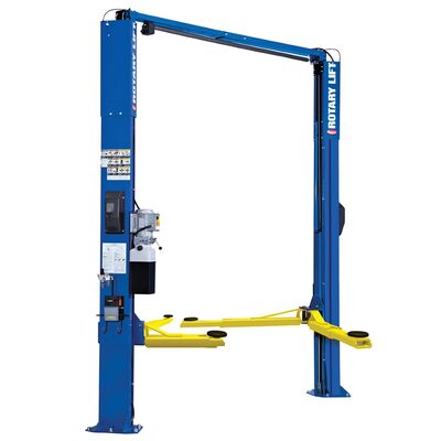 Rotary SPOA10 - 2- Stage Low Profile Two-Post Lift, Asymmetrical (10,000 LB. Capacity)  75 5/8" Rise w/ 2' Extension