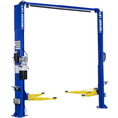 Rotary 10,000 Lbs 2 Post Asymmetric With Patent Pending Av Arms.  Includes Round & Truck Adapters With 3 1/2" & 5 1/4" Extensions With Storage Rack. Shortest Arm Retraction In The Industry. Drive Thru Clearance 95 1/4", Min Ceiling Height 12', Min Adaptew