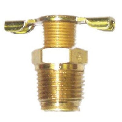 Reading Technologies  Eliminizer Eliminex PC-03 Manual Petcock Drain, 3/8 in, Brass, Use With: Eliminex Filter-Dryer