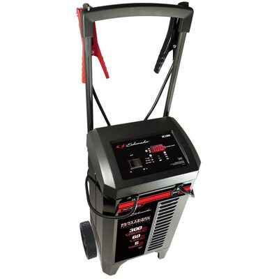 Schumacher Electric Wheel Charger w 300 AMP Engine Start